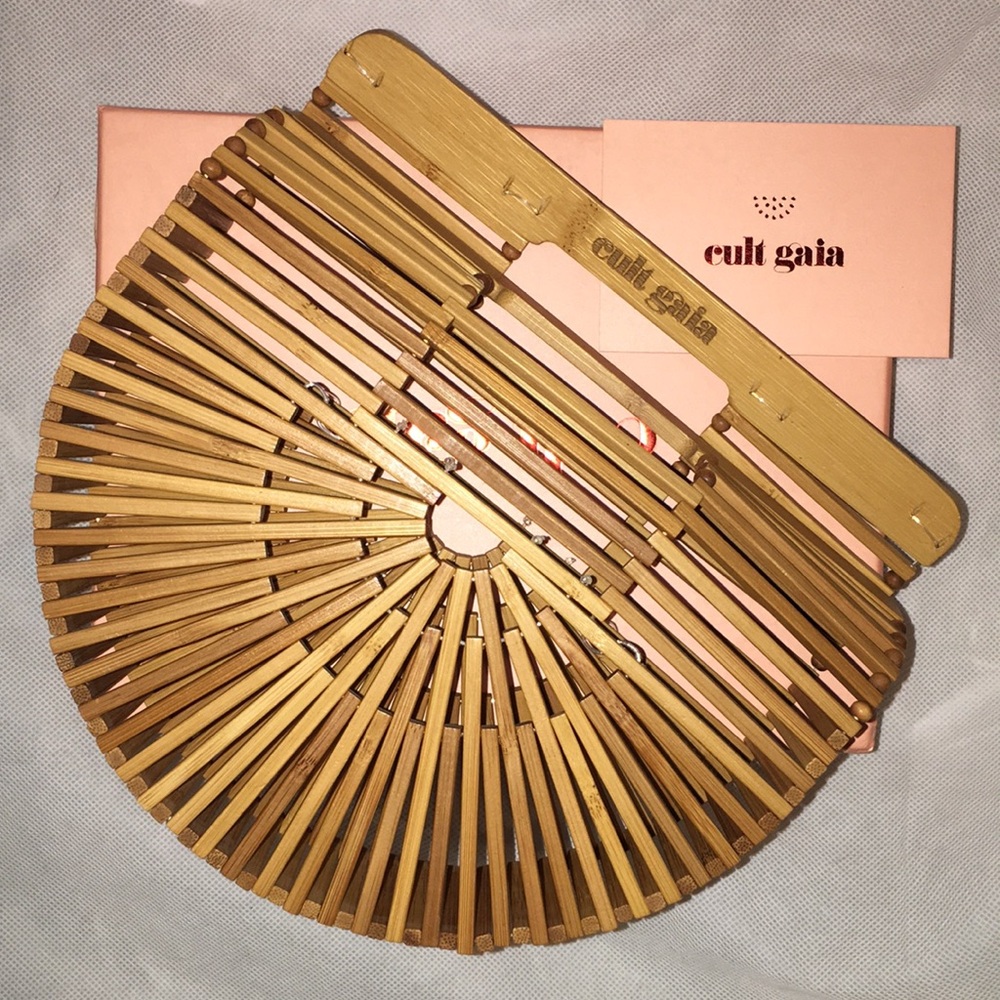 Cult Gaia Gaia’s Ark | Gaias Bamboo Ark Small Top Handle Bag | Gaia’s Ark Mini - Picture 6 of 10